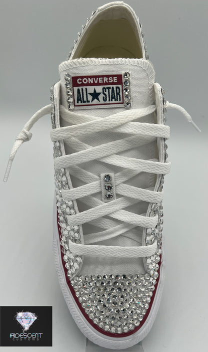 All Blinged Out! Adult Low Top Chucks
